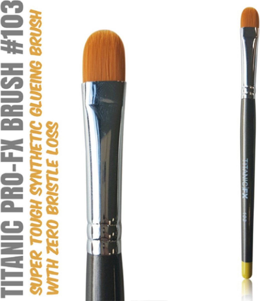 Titanic FX Medium Filbert Brush 103 | Special Effects penseel